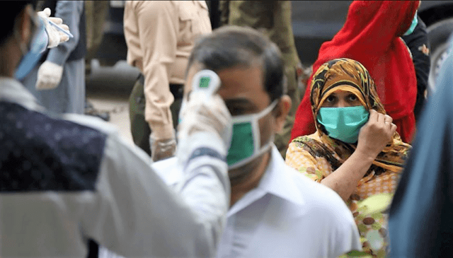 VOVID-19 cases up to 25% in Karachi