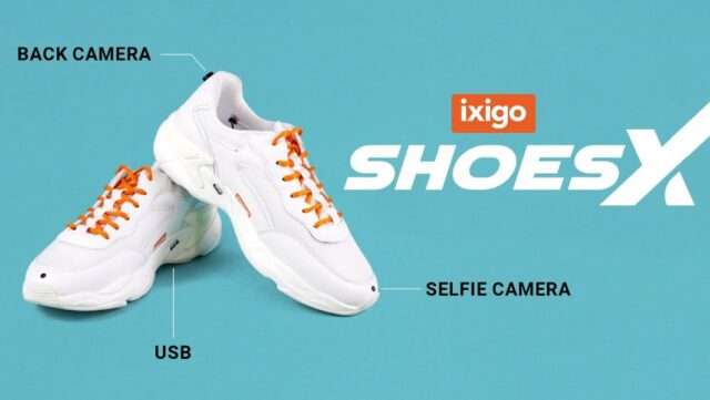Introducing unique ShoesX with Cameras