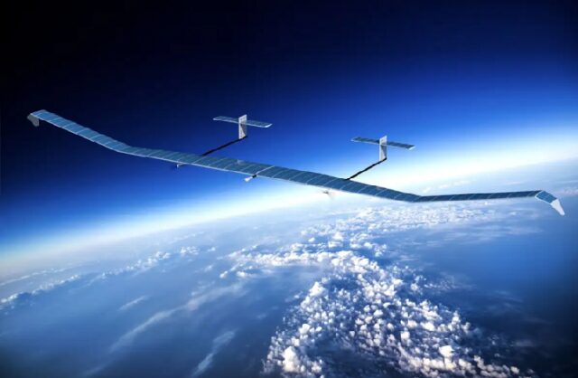 Solar Powered Drone can fly for 20 Months