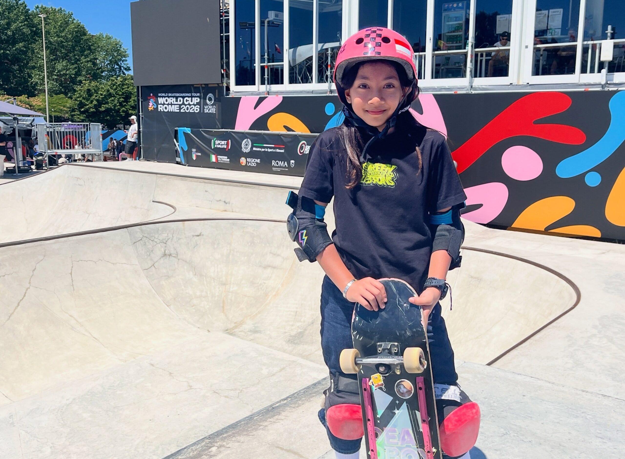 Kisah Mikhayla Shanum Caya, Atlet Termuda Asian Games 2026 yang Mengenal Skateboard Berkat Sang Ayah